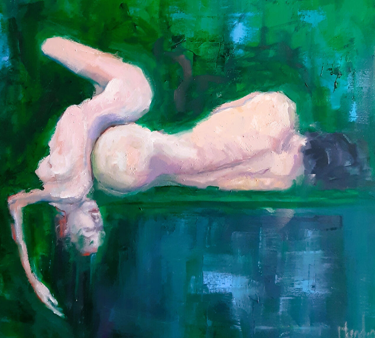 Enlacement(Huile 50x50) 200€