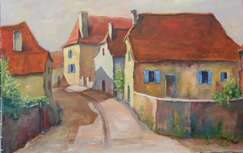 Rue de Morlanne(Acryl. 70x90)